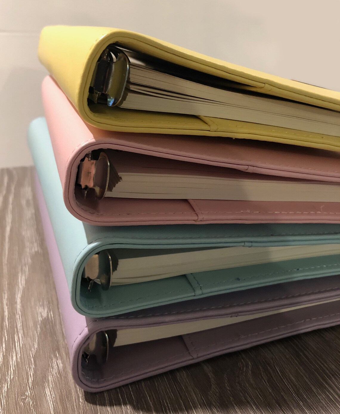 Personalised A5 Filofax PU Leather Planner A5 Ring Binder Etsy