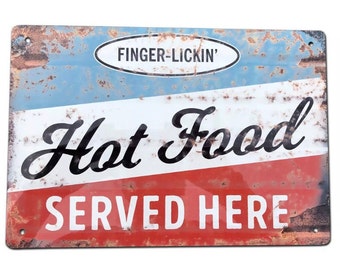 Metal Rusty Look Printed Signs