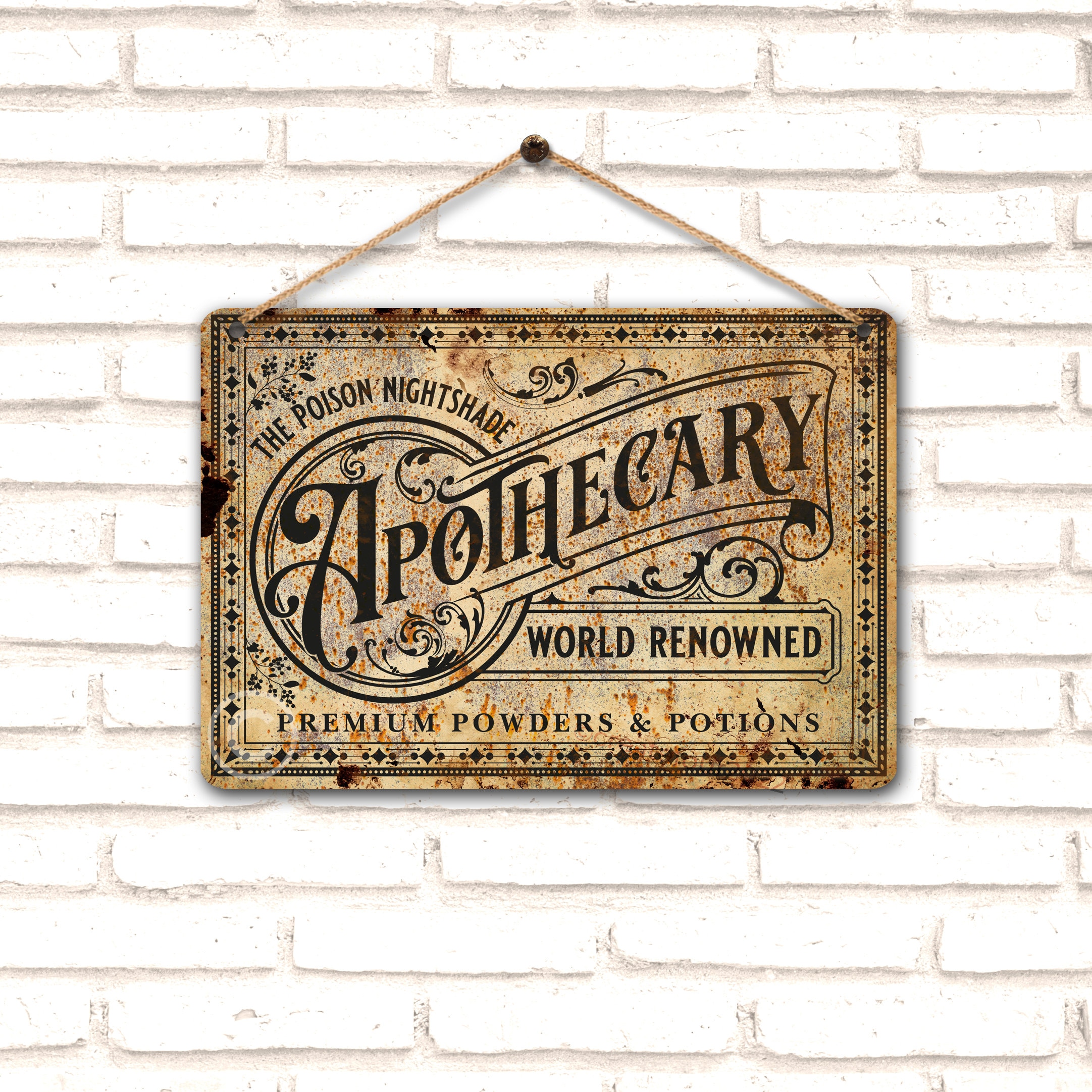 Im a Bad Influence but FUN Funny Embossed Tin Metal Sign Novelty Home