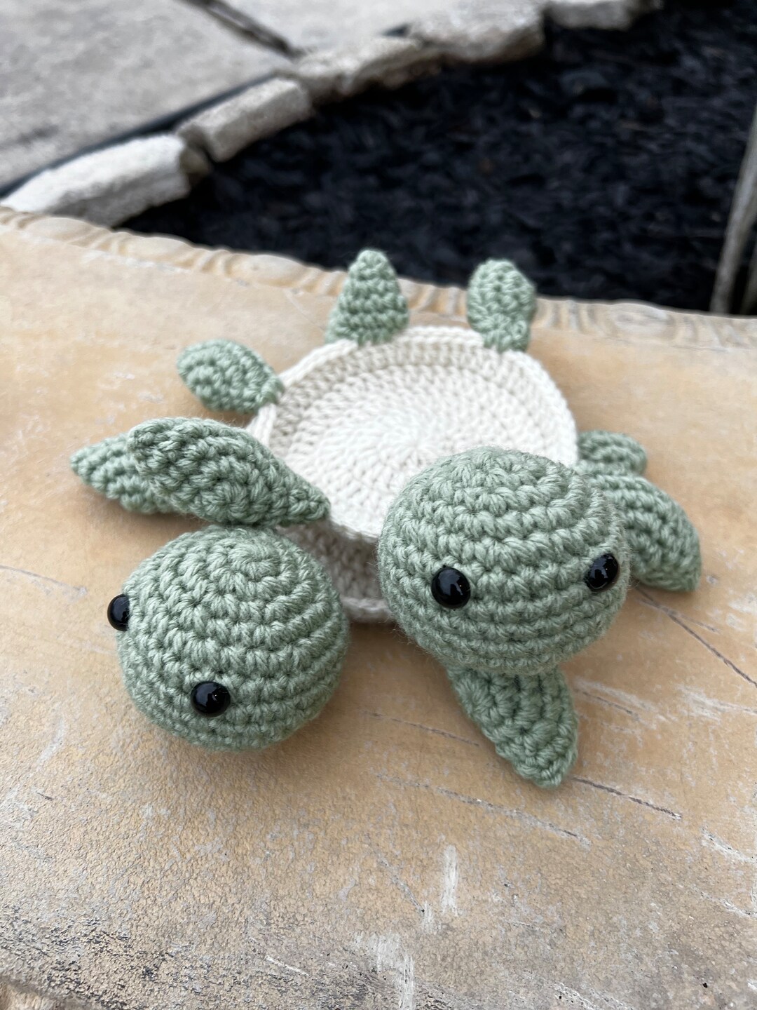 Turtle Coasters, Crochet Turtle Coasters, Crochet Coasters, Coasters Etsy
