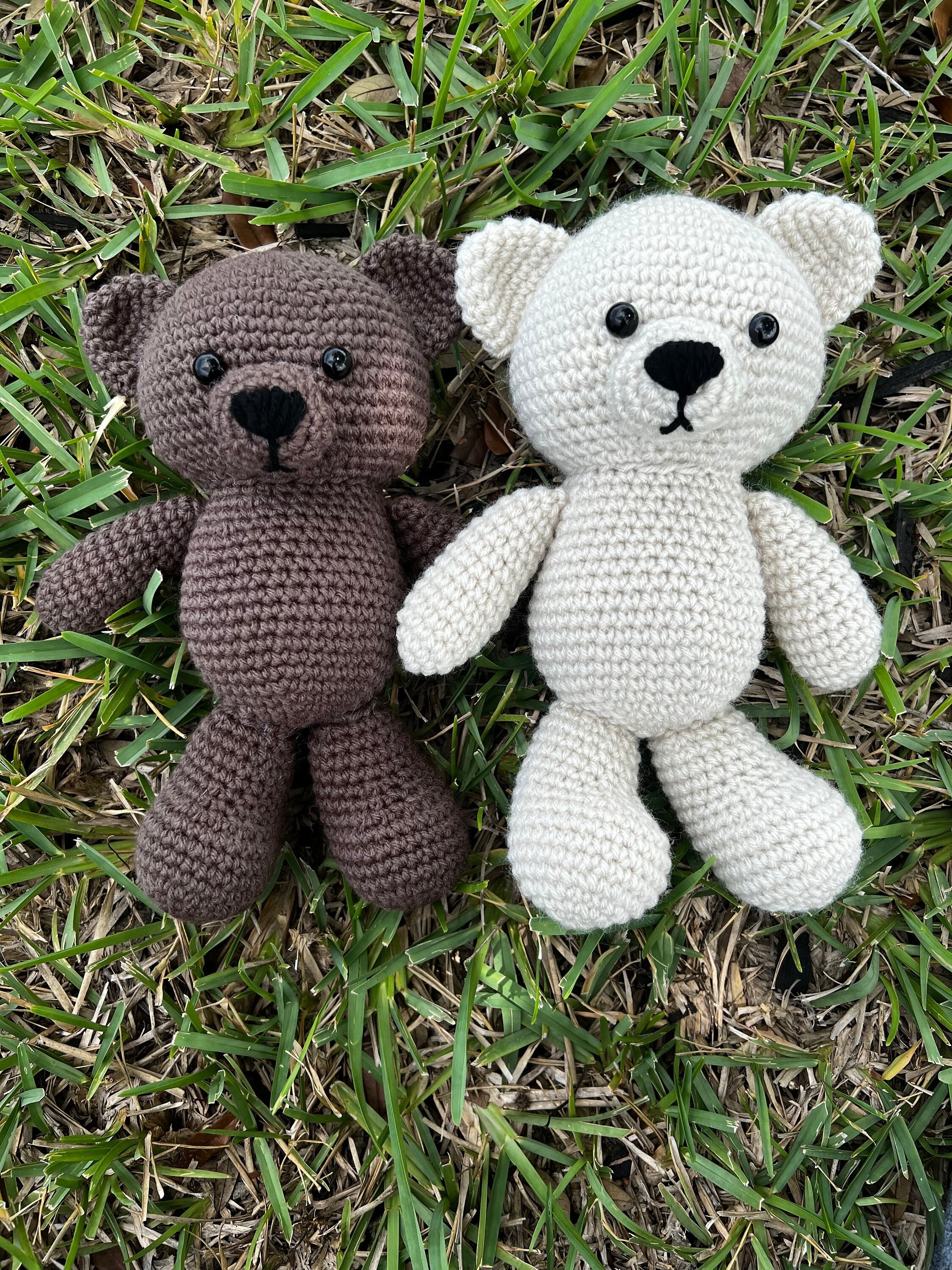 Beary Bear Crochet Pattern. 25cm Tall. Resembles a Character 