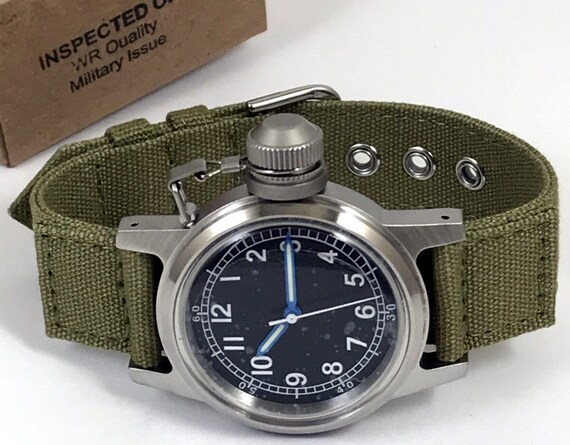 navy wrist watch