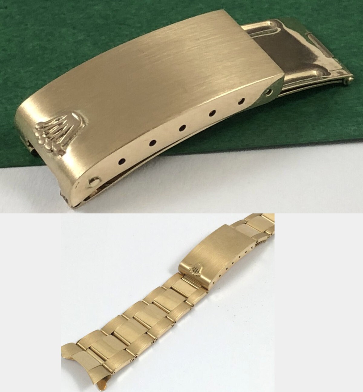 rolex gold deployment clasp