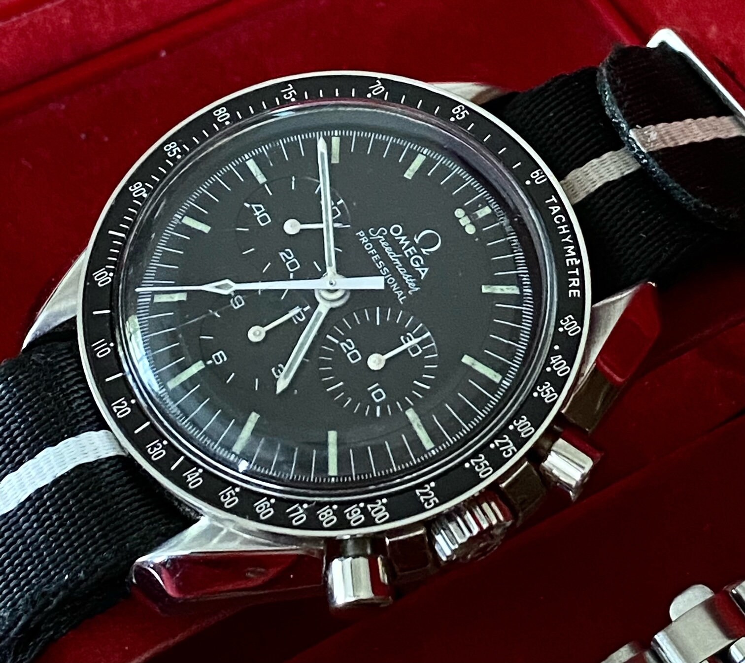OMEGA MOONWALK Speedmaster 145.022/345.022 Bracelet \u0026 Box 2006 | Etsy