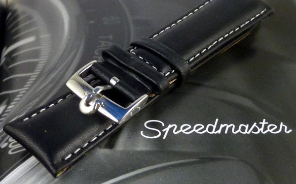 OMEGA Speedmaster 20mm White Stitched 