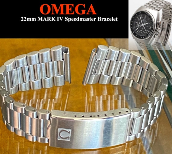 OMEGA NUOVO Speedmaster Speedmaster Bracciale stainless | Etsy Italia