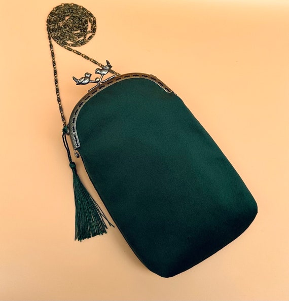 Emerald green crossbody bag hotsell