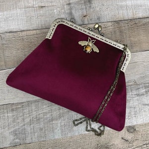 Clutch Tasche. Abendtasche bordeaux. Samt-Clutch-Tasche. Handtasche Tasche. Abendtasche für Damen. Burgunderfarbene Clutch-Tasche. Vintage Handtasche für Damen