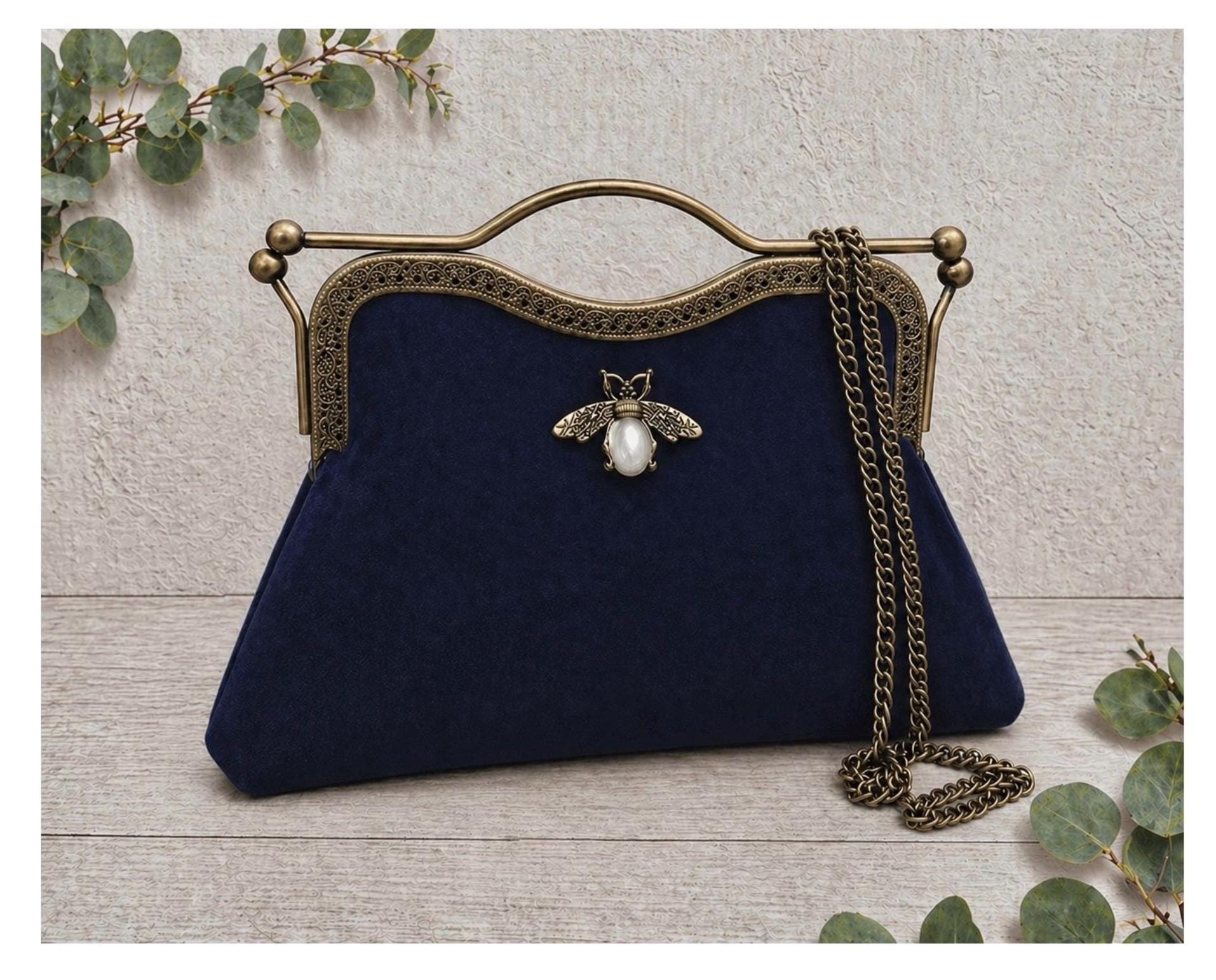 evening bag for navy dress Dave and Johnny A10308 Prom Dress - Blue/Silver main image 0