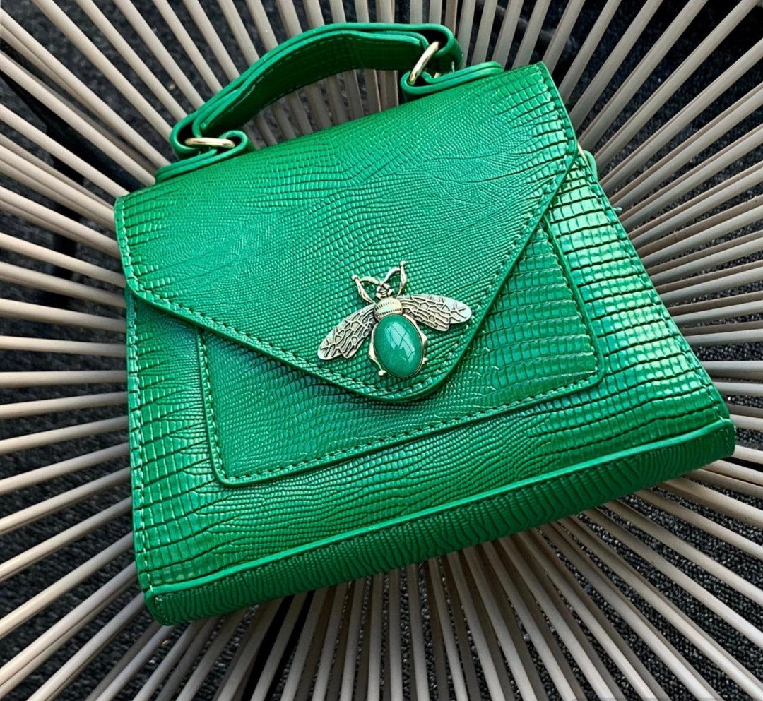 Green Clutch Bag. Crossbody Bags. Evening Bag. Green Cross Body Bag