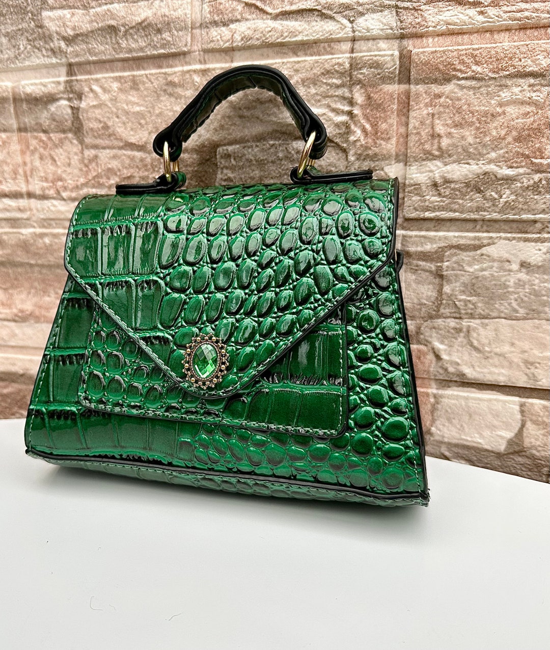 Emerald Green Handbags for Women. Crossbody Clutch Evening Bag Etsy