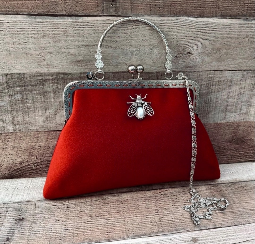 Red velvet bag outlet