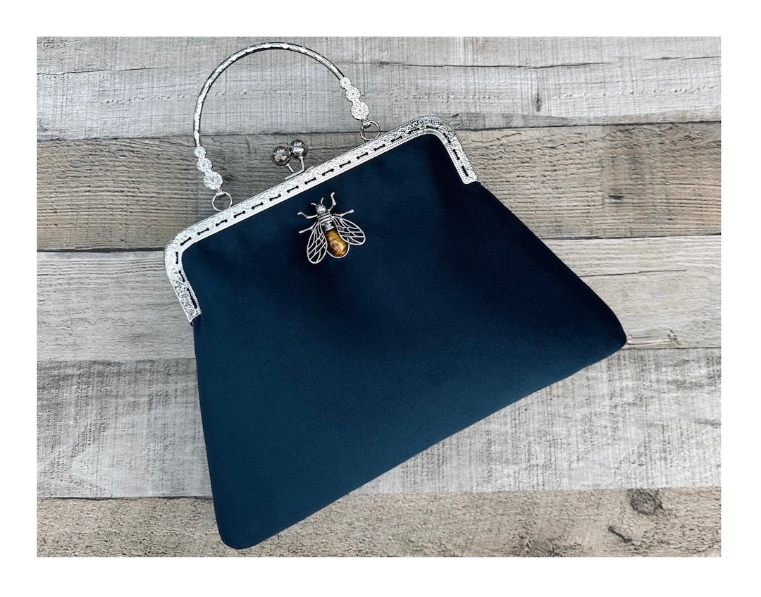 Carteras Bolso Azul Marino Barato Monederos Y Bolsos De Mano De