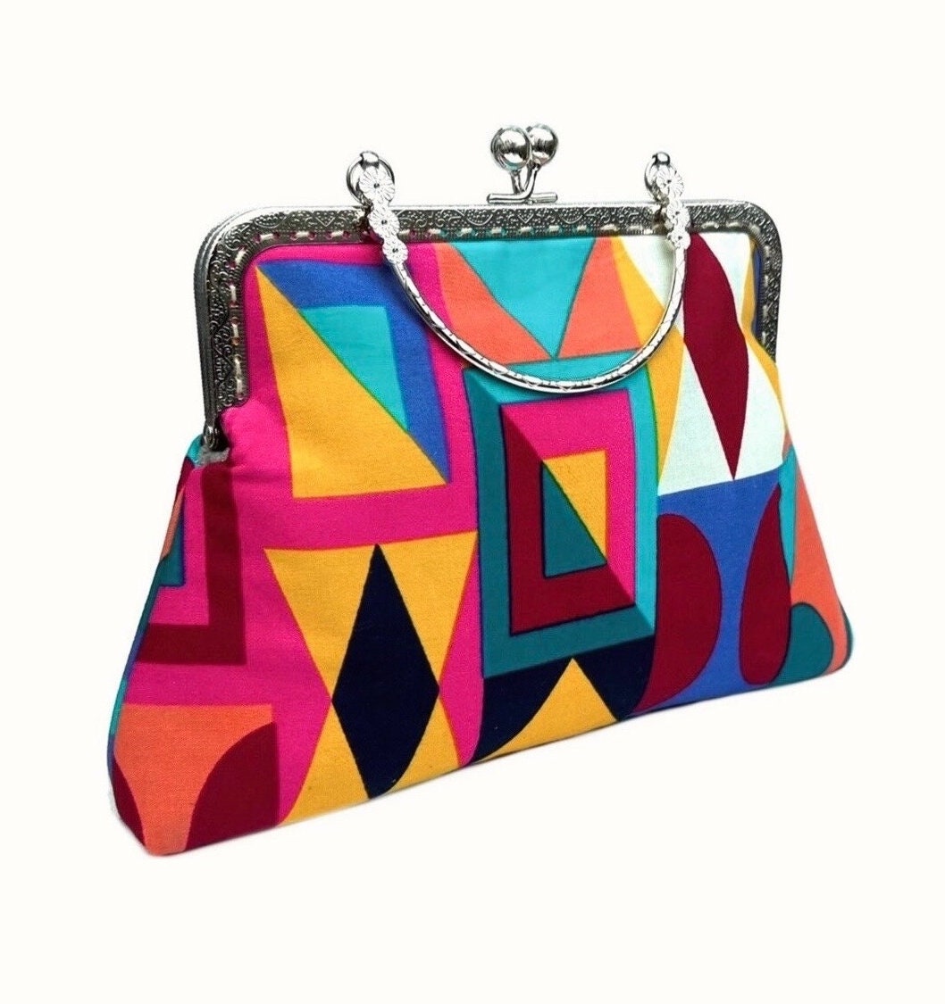 Multi Colour Handbag Etsy Australia