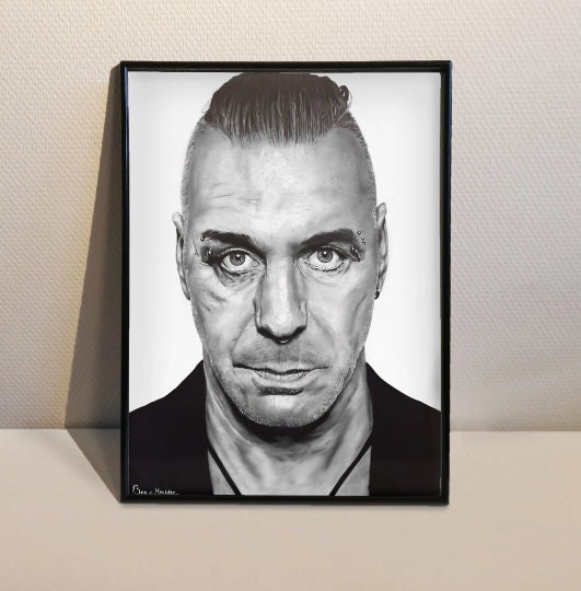 Backpack, Rammstein, Till Lindemann, Portrait, Fanartikel, Deutsche