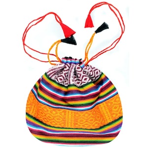 Cotton drawstring bag | Handmade in Nepal