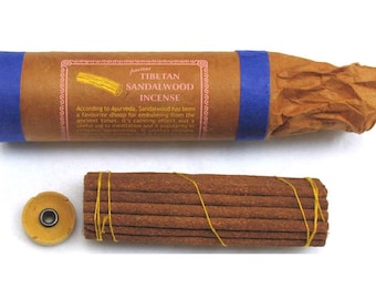 Ancient Tibetan Sandalwood Incense - Tibetan Incense Sandalwood - Handmade from Nepal