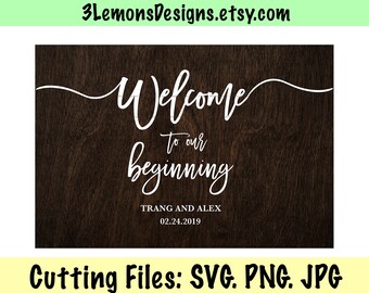 Wedding Signs Svg Etsy