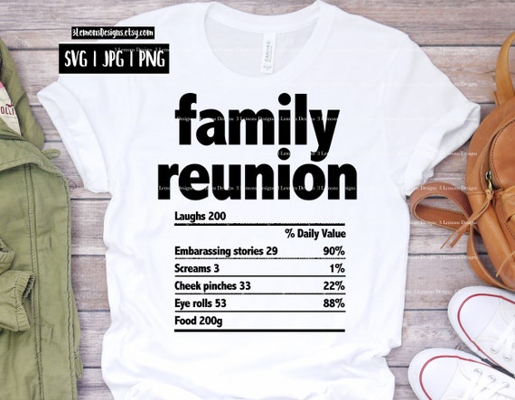 Download Family Reunion Recipe Svg Thanksgiving Family Shirt Reunion Etsy