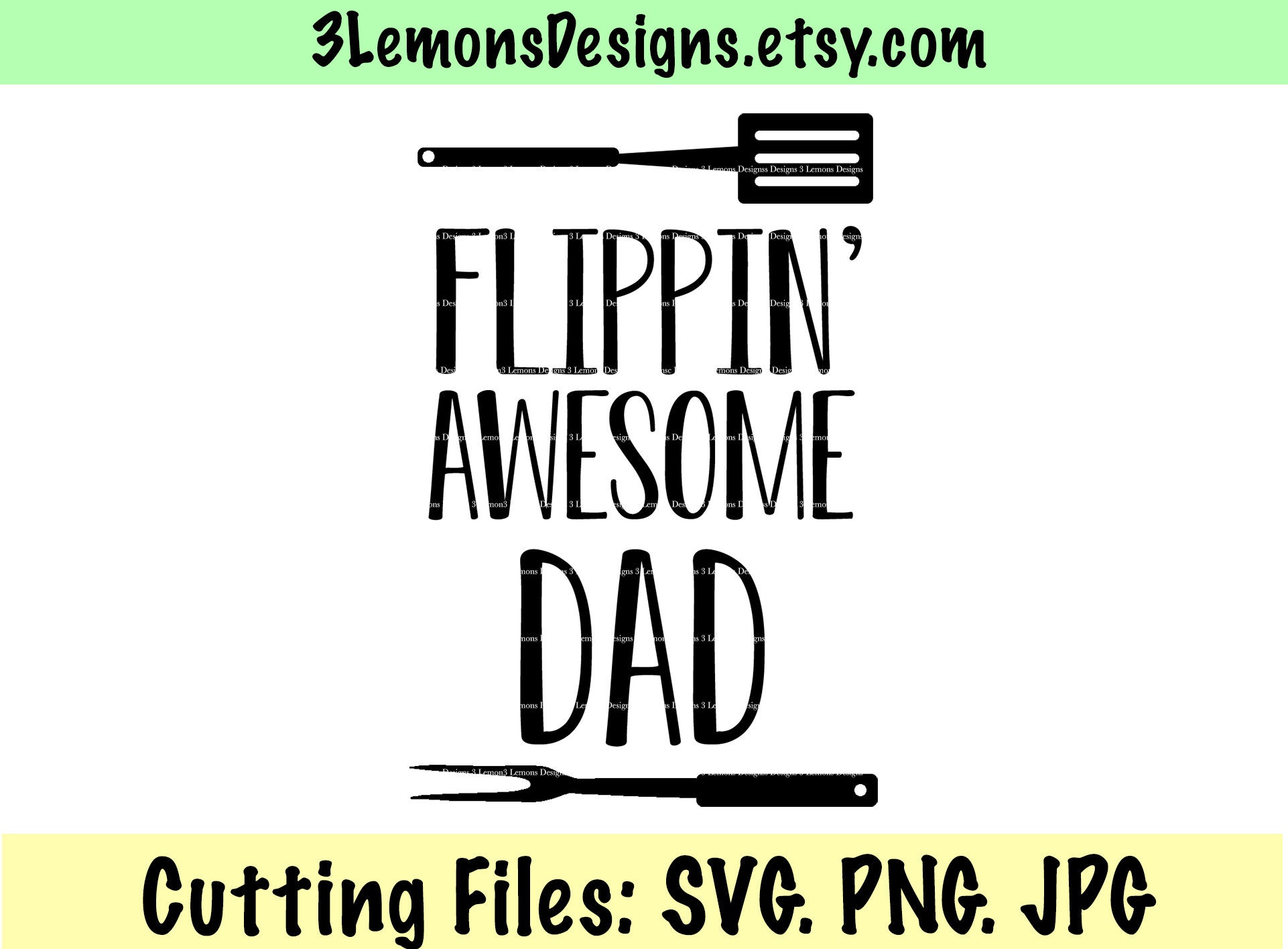 Download Flippin Awesome Dad Svg Fathers Day Shirt Gift Svg Dad Etsy