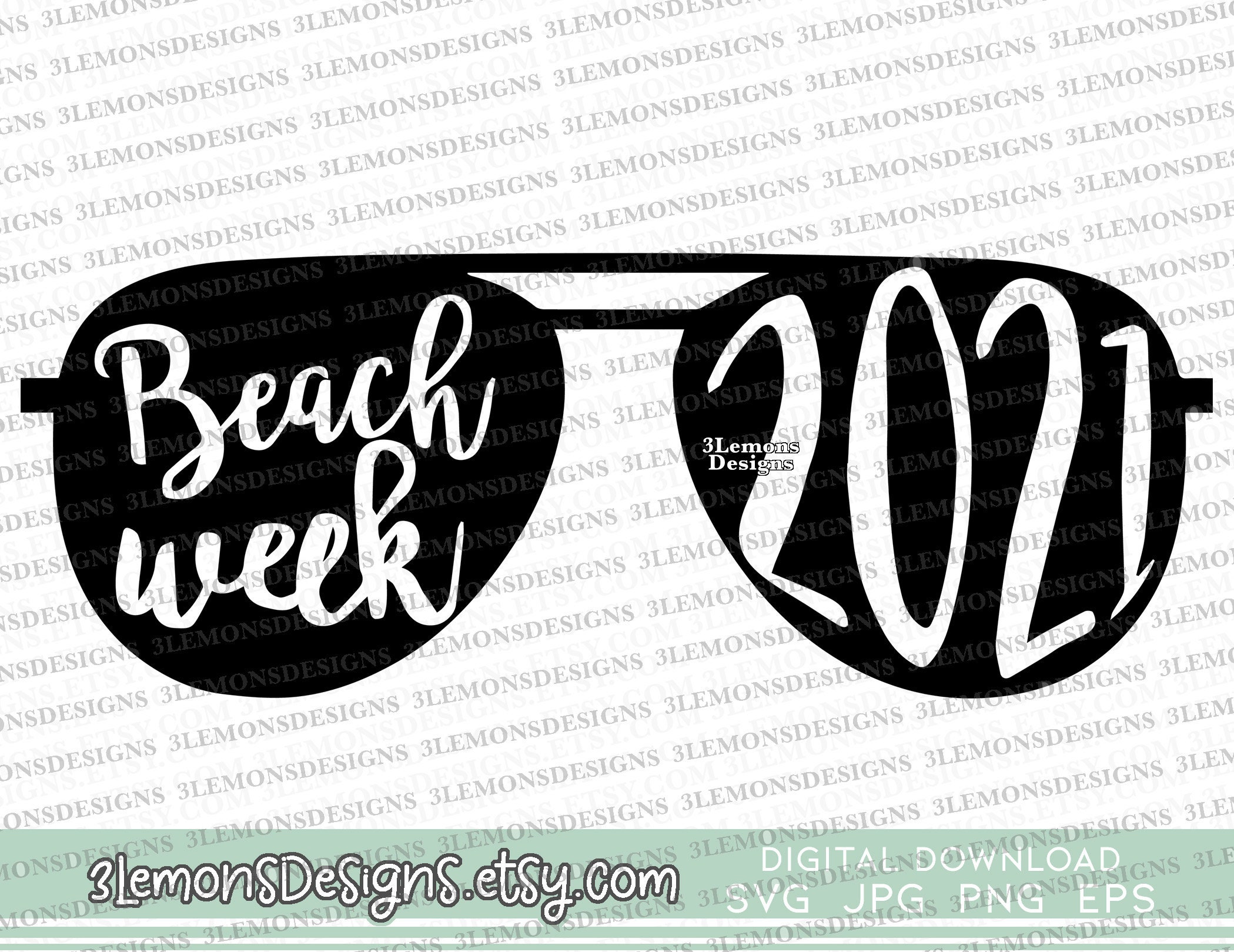 Download Beach Week Svg 2021 Summer Vacation Png Svg Bundle Sun Tan Etsy