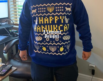 Ugly hanukkah shop sweater walmart