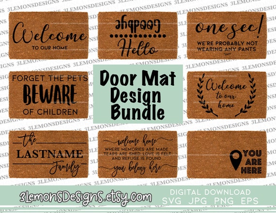 Download Doormat Svg Bundle Door Mat Front Door Mat Door Mat Etsy Yellowimages Mockups