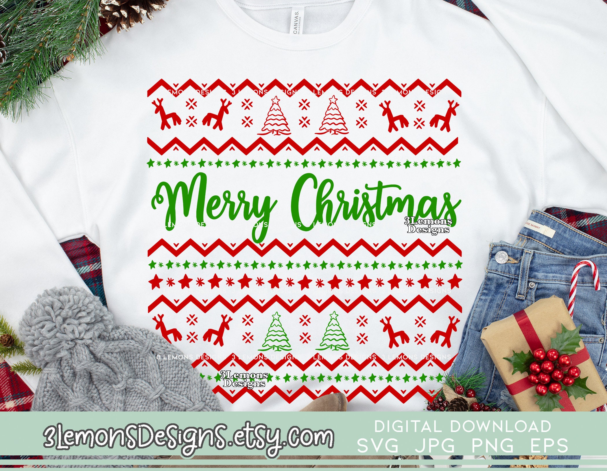 Etsy christmas deals sweater