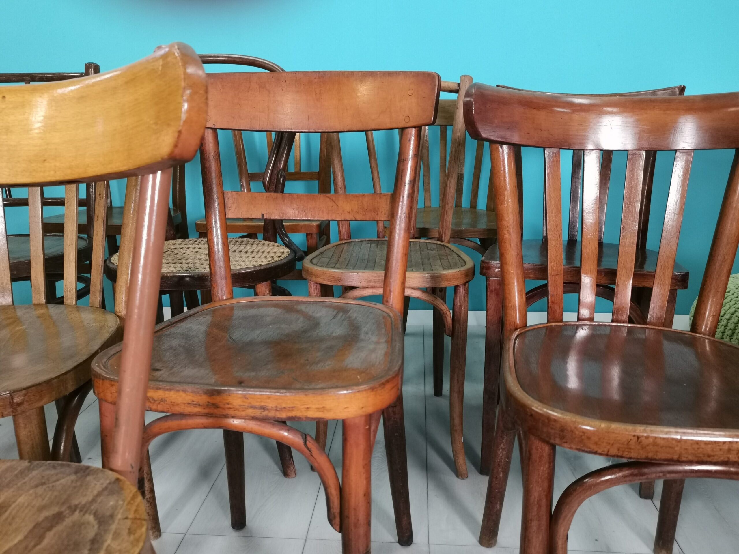 Antique and Vintage Bistro Chairs Etsy