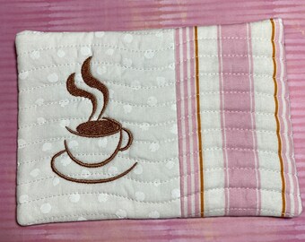MugRugz - Steaming cup of coffee