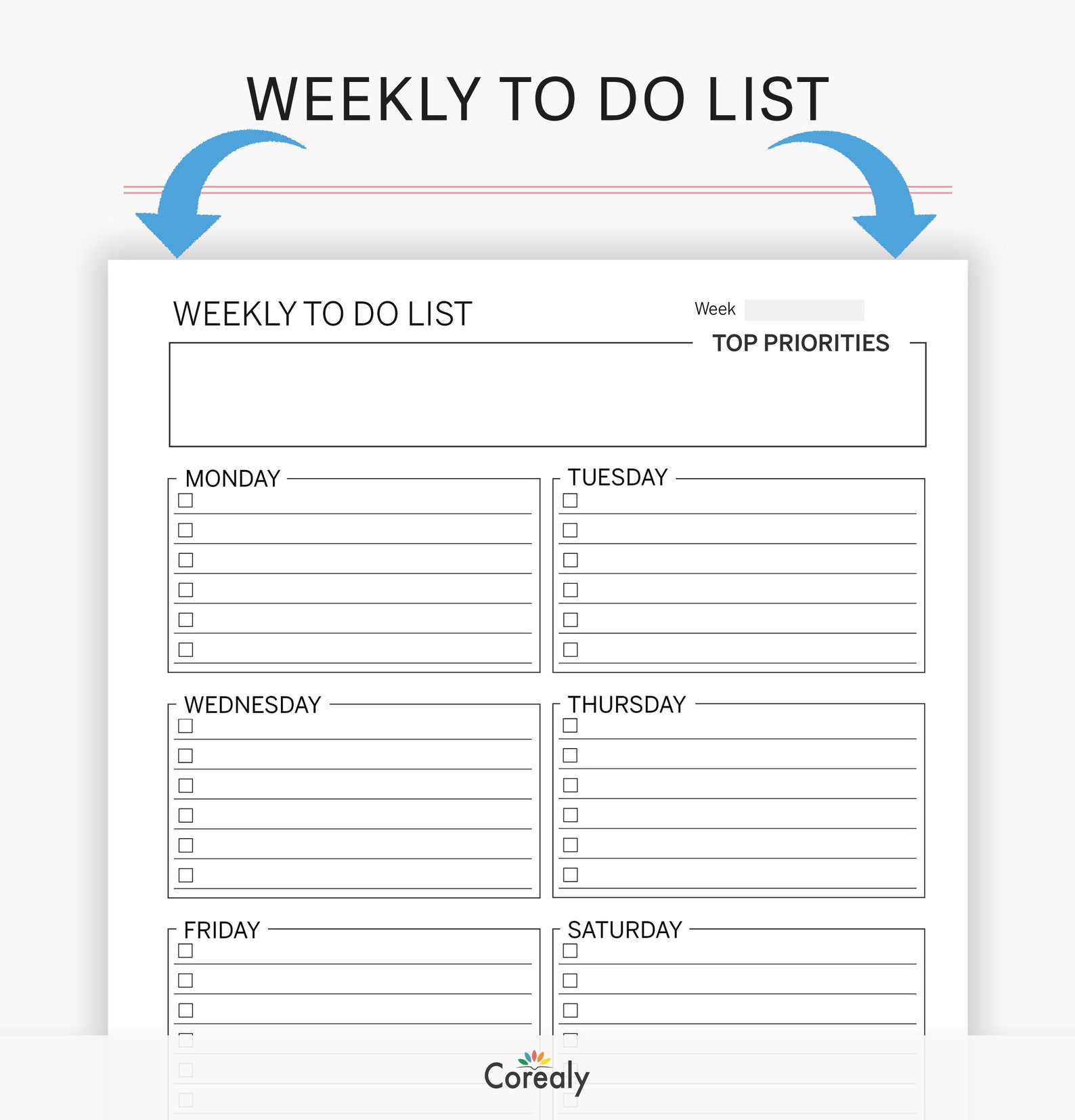 weekly-to-do-list-printable-pdf-template-fillable-weekly-etsy