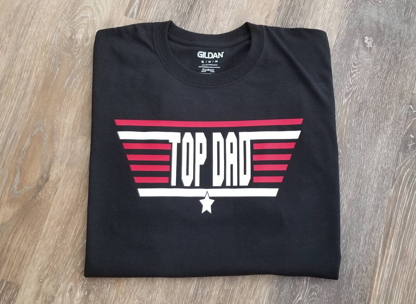 Top Dad top gun themed gift for dad. Etsy