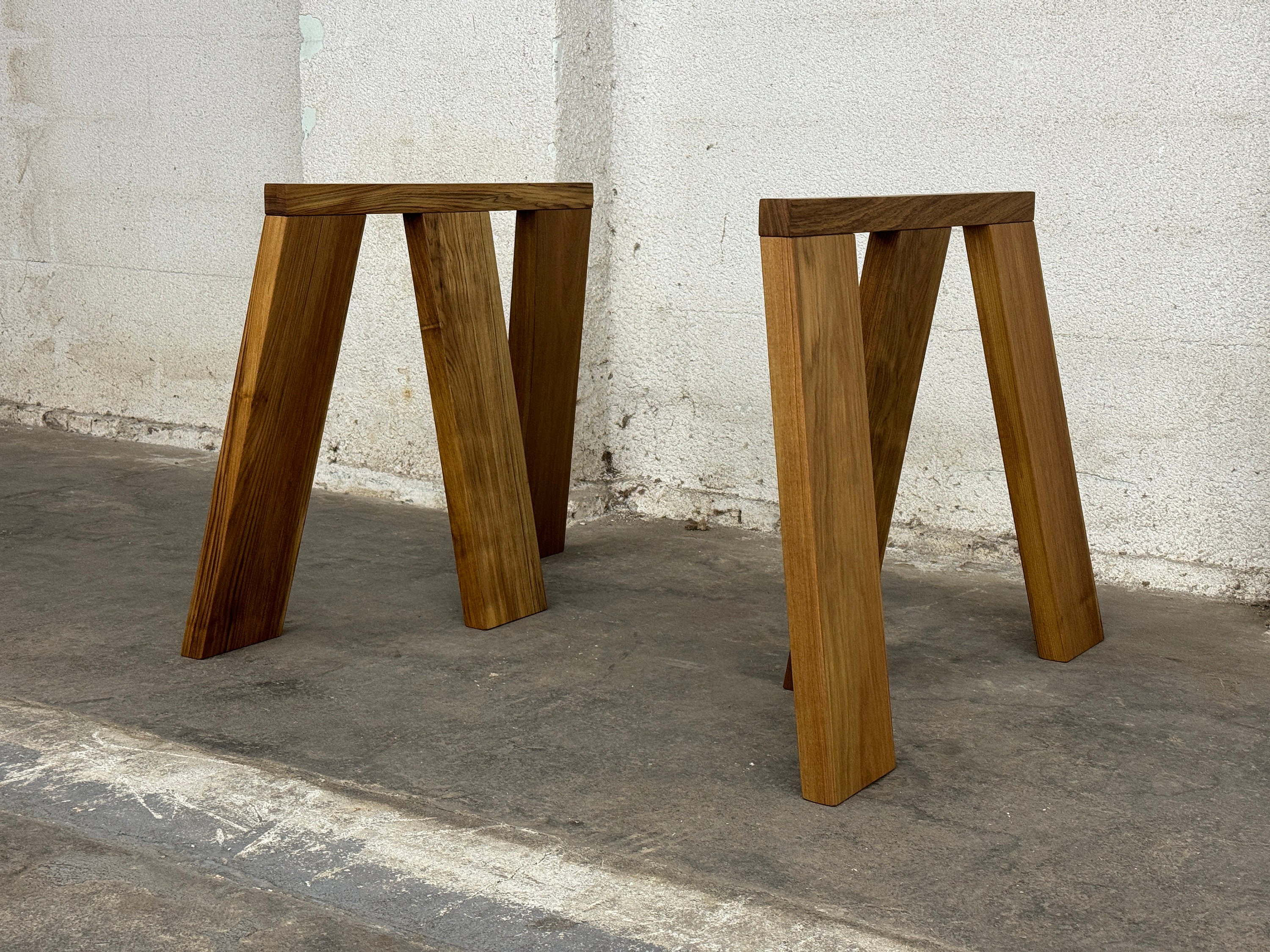 Modern Minimalist Sawhorses, Desk Legs, Table Legs, Dining Modern Minimalist Sawhorses, Desk Legs, Table Legs, Dining