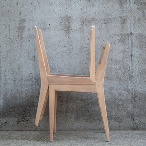Outdoor Dining Chair, Teak Chair, Solid Wood Chair, Patio Chair, Deck Chair image 5