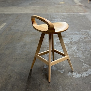 Tabouret de bar pivotant moderne Mid-Century : tabouret de bar avec siège de tracteur, fabriqué aux États-Unis image 6