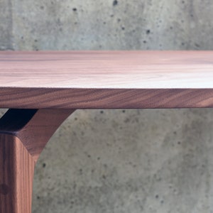 Modern Entryway Console Table, Sofa Table, tapered legs, Custom Table image 5