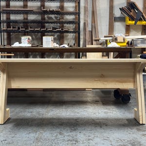 Handmade Drop-Leaf Console Table: Mid-Century Modern Sofa Table, USA made hard maple