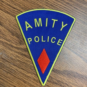Jaws Amity Island Police Chief Martin Brody Patch Movie sholder