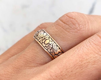 14k Gold Art Nouveau Ring
