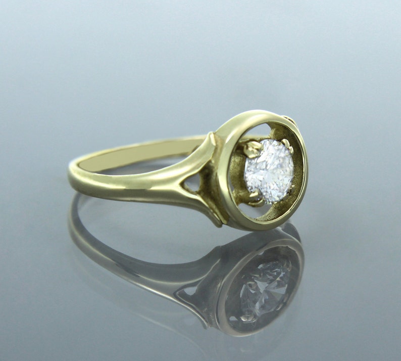 white sapphire solitaire ring white sapphire solitaire ring