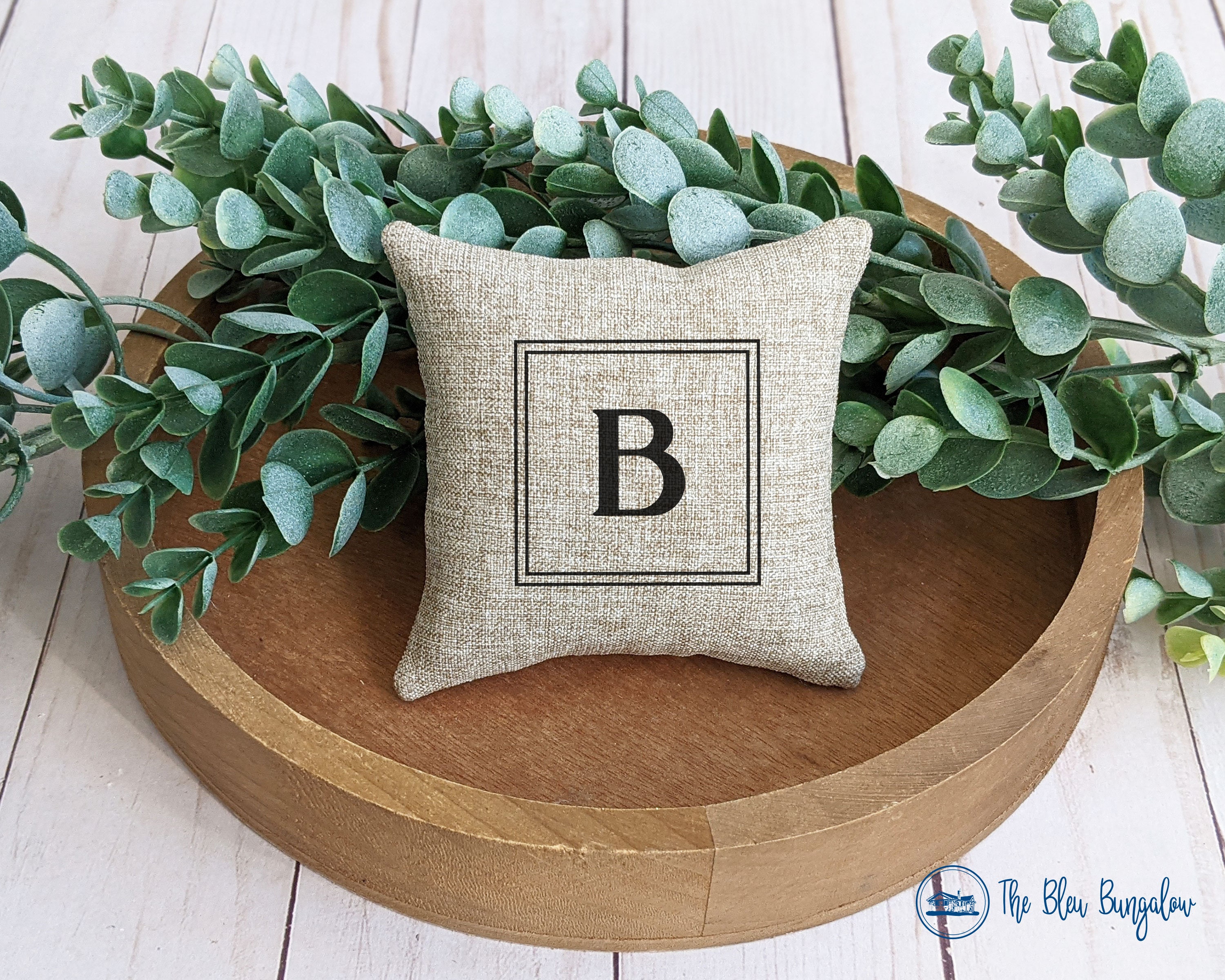 Personalized Tiered Tray Decor Pillow Tiered Tray Pillow Etsy