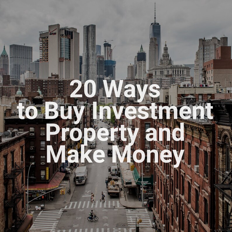 20 Ways to Buy Investment Property Etsy