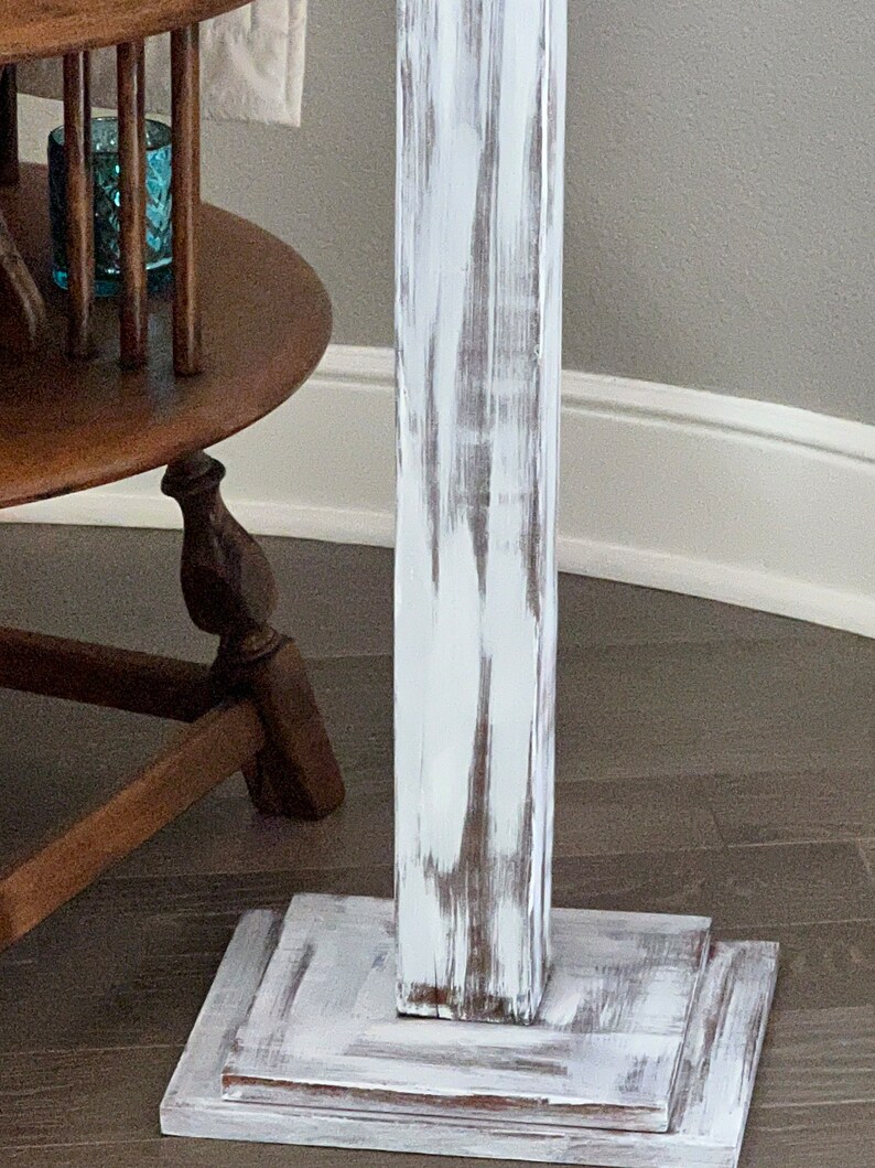 Wood Post Stocking Holder Banister Post Etsy