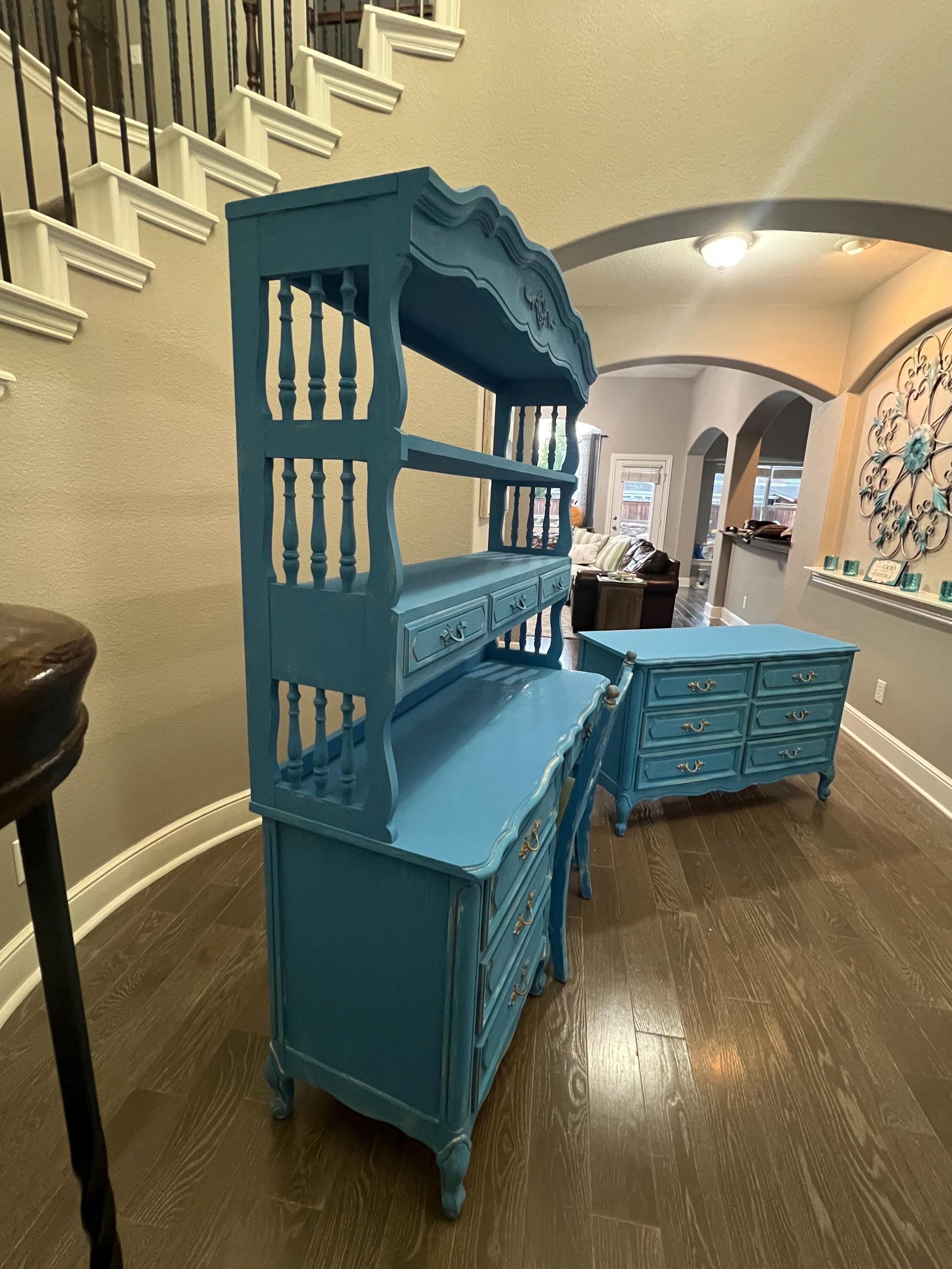 【希少】Henry Link ヴィンテージ6ドロワー チェスト 高級無垢材 収納 Natural Wicker Dresser by Henry Link 58” Long - Vintage Lexington