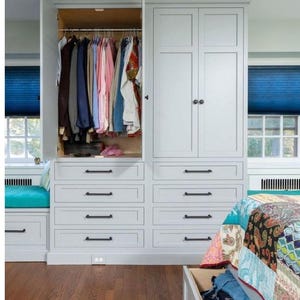 Custom cabinets, wardrobe armoires and storage, bedroom/kitchen/bathroom cabinets, custom-made, wood