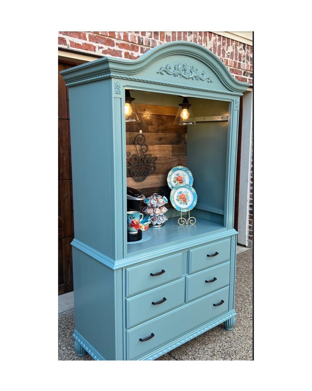 Vintage Kincaid Cabinet, Beverage Hutch, Coffee Bar, Dining Room ...