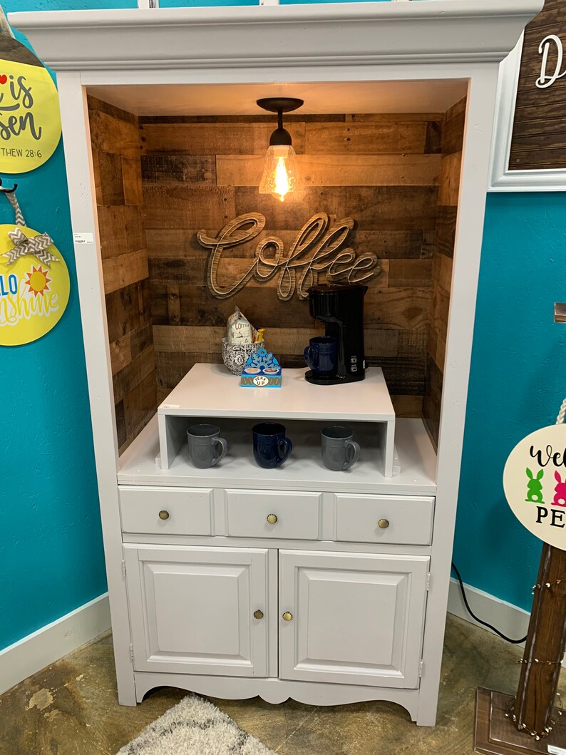 Custom Vintage Coffee Bar Etsy