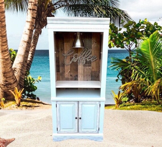 Beach bar cabinet online