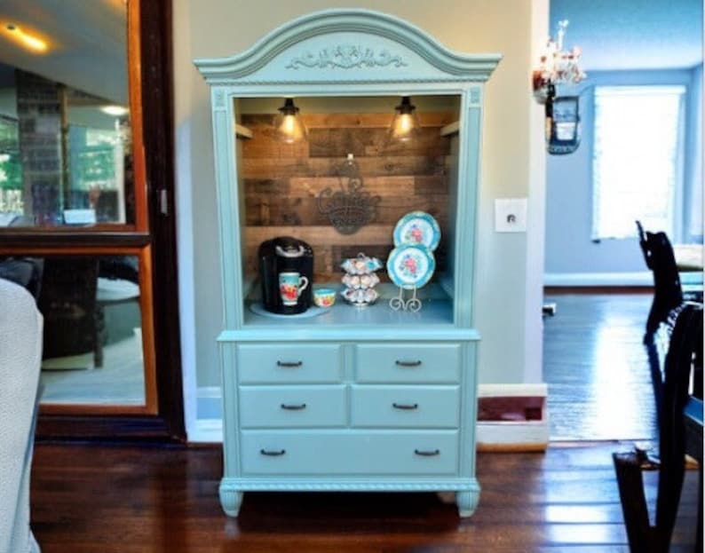 Vintage Kincaid Beverage Hutch, Coffee Bar, Dining Room
