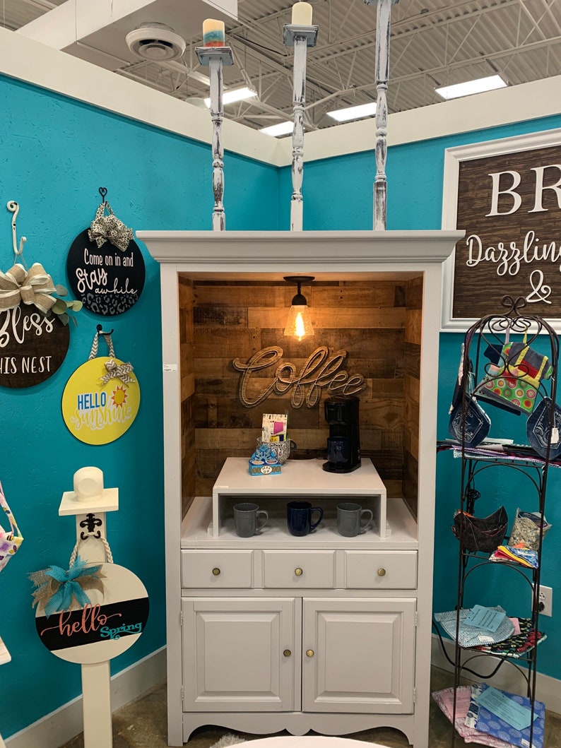 Custom Vintage Coffee Bar Etsy